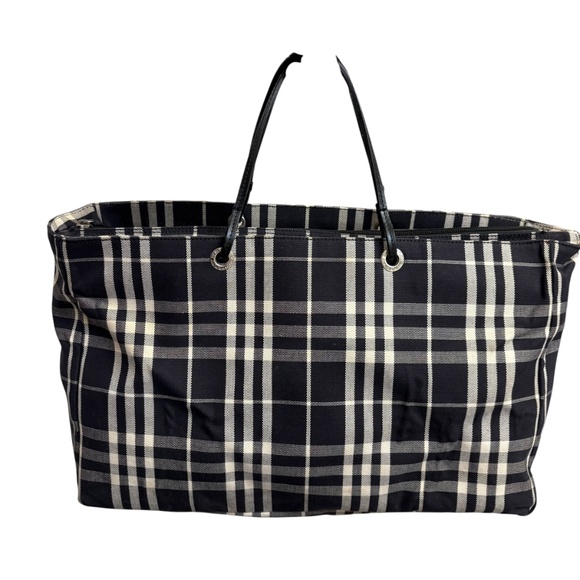 Burberry vintage navy dark blue nova check made in Italy unisex - Picture 4 of 16